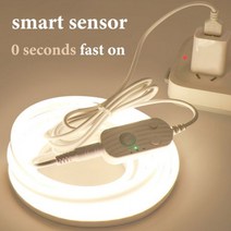 차량경광등 렉카 미니 경광등 USB 충전식 모션 센서 led 스트립 주방 조명 램프 야간 Led 캐비닛 DC 5V 네, 02 3000K-warm white_02 2m, 01 Usb sensing