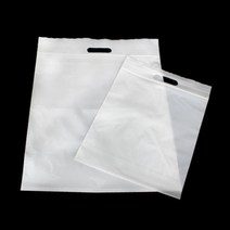 PE무지유백 손잡이지퍼링봉투 [100매]