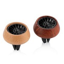 [천삼백케이] [파우즈] 원목 송풍구 레트로차량방향제, 컬러:메이플