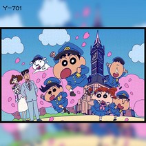버터콕 짱구 캐릭터 나무 우드 직소 퍼즐 300피스 500피스 1000피스 짱구는 못말려, O 500피스, 상품명 확인개