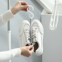 sk커머스 신발 건조대 핑크 화이트 그레이 블루 4종 운동화 실내화 단화 스니커즈 작업화 신발세척 신발세탁 탈취 신발건조 건조걸이 간편건조 공간활용 캠핑 차박 펜션 숙직실 당직실 작업현장 숙소 그룹홈, 2개