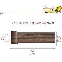 붙이는 벽지 셀프 웨인스코팅 템바보드 풀바른20x300 붙이는 나뭇결 바닥 스티커 PVC 이동식 현대적인 스타, 01 B
