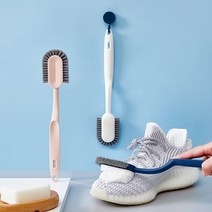 U자모양 부드러운 운동화 솔 신발 세척솔, 운동화솔_1+1_화이트+네이비