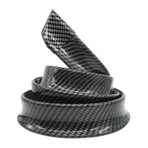 자동차 스타일링 테일 날개 장식 모델 카본 섬유 트라이 룩 look gt 작은 미니 경주 후면 작은 날개 스포일러 장식, 검은색