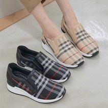 키높이 패션 운동화 스니커즈 통굽 웨지 4CM 여성 (페P094)