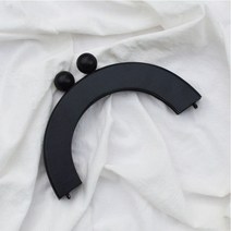 가방 부자재 끈 체인 와이드 20cm 단단한 나무 지갑 프레임 수제 가방 핸들 DIY 부품 액세서리 공예 4 색