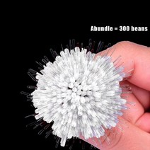 낚시좌대 스마트 보관 거치대 선상 갯바위 서프스탠드 300 개/몫 낚시 Bobber 실리콘 공간 콩 플로트 타원, 13 Colorful spots S
