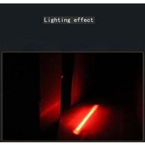 중장비 안전등 경고등 사고방지 LED forklift warning lights I-shaped safety in area, 02 빨간_01 Black