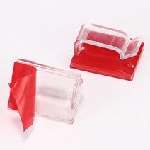 다용도 케이블 전선 전기선 컴퓨터 랜 선 깔끔 정리 벽 고정 타이 밴딩 밴드 홀더 새들 플라스틱 클램프 그립 사무실 시공 공사 전기 자재 부속 14x20mm 화이트, 14x18mm