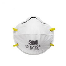 3M 분진용 컵형 3중구조 2급 방진마스크 20ea 샌딩용 청소용, 3M 방진마스크 8710L (2급/1EA), 3M 방진마스크 8710L (2급-1EA)