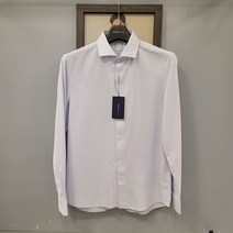 [바쏘옴므]남성가을겨울셔츠 21F/W 구김없이 활용도 좋은 잔잔한 패턴의 블루 드레스셔츠 WSV3TD08 NC울산뉴코아