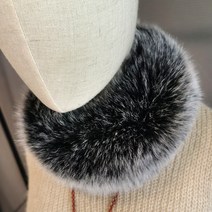폭스목도리 여성 워머 머플러 폭스퍼 여우털