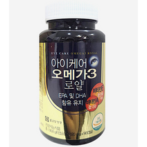 종근당건강 아이케어 오메가3 로얄 4병(12개월분), 상세 설명 참조, 단일옵션