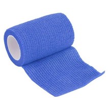 테이핑테이프 스포츠테이핑 프린트 자기 접착 탄성 붕대 무릎 지지, 200pcs blue