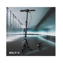 스위스핏 볼트-X 200 킥보드 듀얼브레이크 성인겸용, 스위스핏 볼트X킥보드/블랙