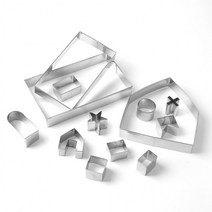 입체 하우스 쿠키커터 3D 과자 쿠키틀 13종 세트, 단품