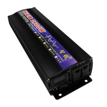 캠핑 시거잭 순수 사인파 인버터 DC 12V 24V AC 220V 자동차 홈 고전력 1000W 1600W 2000W 변환기, 2600W, 220V 50HZ