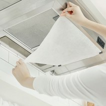 에코후레쉬 가스렌지 후드커버 뜯어쓰는 주방 후드필터 기름때 방지 청소 후드커버, 가스렌지 후드커버 1개, 단품