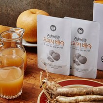 [김재식헬스푸드] 진한 배즙 국내산 도라지배숙 100ml 30팩 (1박스), 상세 설명 참조, 상세 설명 참조