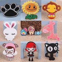 5+1 [케릭터] 까미샵 DIY 견장 리폼 마크 밀리터리 브로치 와펜 케릭터 코사지 패치 해골 이모티콘 3D와펜 단추 이모티콘 스팽글 니트와펜 청지, 케릭터-012