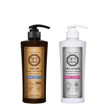 [댕기머리]고운모 두피 집중 케어 샴푸 400ml + 고운모 트리트먼트 400ml, 없음