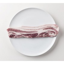 [버크셔K] 지리산 흑돼지 삼겹살 600g, 구이용 삼겹살 슬라이스 1kg