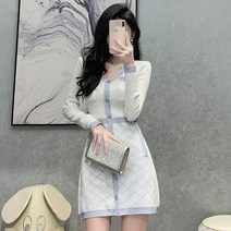 트위드원피스 겨울 원피스 1 초 하객룩 2 3 월 결혼식 동생 대여 드레스 옷 명품 단톤 상견례 돌잔치 엄마