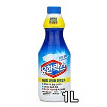 유한락스 흰옷 표백 얼룩제거 황변 방지 표백제 1L, 없음