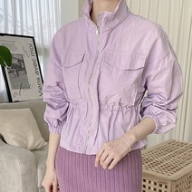 노고민 세미크롭 아노락 바람막이