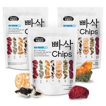하루견과 빠삭칩200gx3봉/캠핑/안주/7가지부각믹스/간식, 없음