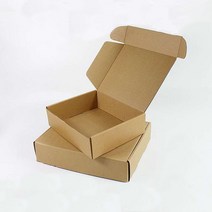 10 개/몫 갈색 골판지 상자 항공기 판지 선물 포장 우편 특급 배송 패키지, [22] 10x10x5cm