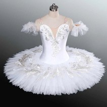 투투스커트 발레 무용 공연복 의상 로맨틱 전문 투투 하얀 백조의 호수 소녀와 여성 리나 댄스 투투 드레스 소녀