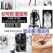 고급형 한일 깨끗한청소 강력한흡입 업소용청소기 WB1900B 매장용 영업용 식당 카페 대용량, 한일업소용