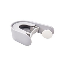 살림모아 다용도 청소도구 꽂이 걸이대, 1개, 그레이