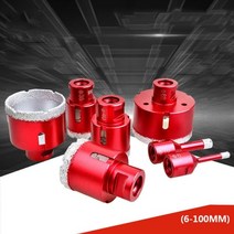 6-68mm m14 다이아몬드 코어 드릴 비트 홀 톱 컷 스톤 도자기 타일 유리 건조습식 드릴링 도자기 타일화강암대리석, 협력사, 60mm