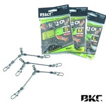 백경 쭈갑이 쭈꾸미 갑오징어 편대 채비 BK-3070, M, 1개