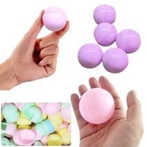 4컬러 42mm 25p 둥근캡슐 뽑기 장난감 캡슐 추첨볼 뽑기통 공캡슐, 120mm블루(B44)