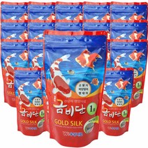 금비단 골드실크 1호 관상어 영양사료 120gx20개, 단품