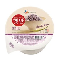 CJ제일제당 햇반 흑미밥 210g 24개, 상세페이지 참조