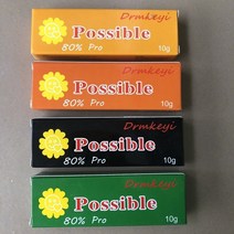 위장크림 수염자국컨실러 내추럴완벽커버 저자극 피부보호 군인선물 Drmkeyi 80 5102030pcs 문신 수술 전 세미 퍼머넌트 메이크업 뷰티 바디 눈썹 입술 라이너 문신, 노란색-2pcs