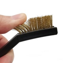 초정밀 3D 프린터 노즐 클리너 도구 구리 와이어 스틸 나일론 칫솔 히팅 블록/핫 엔드 핫 베드 청소 부, 04 3in 1