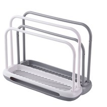 홈 행주걸이 주방용품 테이블 물빠짐 선반 싱크대 선반 가정용 대전 스펀지 수납, 더블바퓨어그레이1개+그레이화이트1개[총2개입]