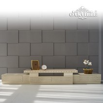 오크빌 쎄오대리석거실장확장형