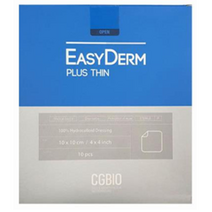 대웅제약 시지바이오 이지덤 듀오덤 플러스 씬 EASYDERM PLUS THIN 10X10cm 10매 습윤밴드