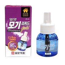 일양약품 모기 리퀴드 (90일) 모기약 모기향 그린세이프 전기모기약 리필 훈증기, 2개