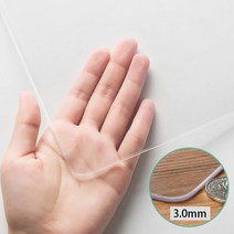 DsdMat 방수 투명 테이블매트 방열 소프트 글라스 유리대용 PVC 매트, 70×120cm, 두께3mm