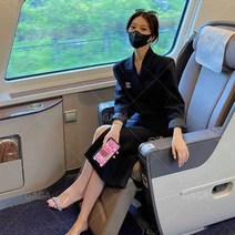 홍해인 블랙 정장 자켓 +스커트 세트 눈물의여왕 투피스