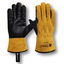 카멜로 작업장갑 708-CG 내피유 천연가죽 가시덩쿨 작업 다용도