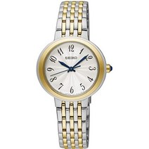 SEIKO 세이코 레이디스 손목시계 SRZ506P1 쿼츠 실버 골드 29 mm일본제 무브먼트 SEIKO 박스 선물 선물