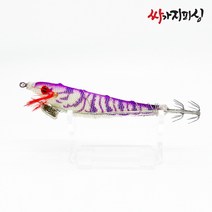 에이스기어 삼봉에기 생미끼 한치에기 오징어 제주 갑오징어 문어 쭈꾸미 낚시, 에이스기어 삼봉에기 03 블루(1개)